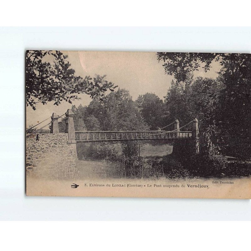 Le pont suspendu de Vernéjoux - état