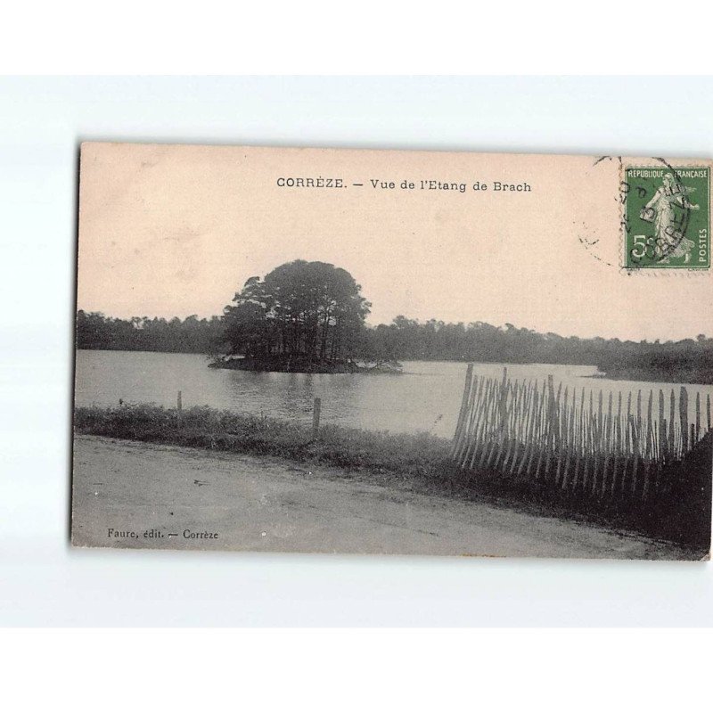 Vue de l'Etang de Brach - état Vue de l'Etang de Brach - état
