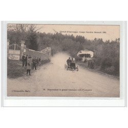 Circuit d'Auvergne, Coupe Gordon-Bennett 1905 - Descendant le grand tournant vers PLAISANCE - très bon état