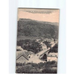 Environs de BORT LES ORGUES : Les Orgues et le village de Saint-Thomas - très bon état