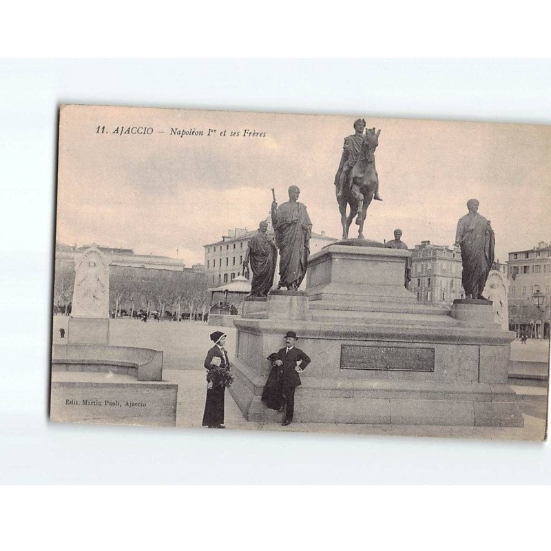 AJACCIO : Napoléon 1er et ses frères - très bon état AJACCIO : Napoléon 1er et ses frères - très bon état