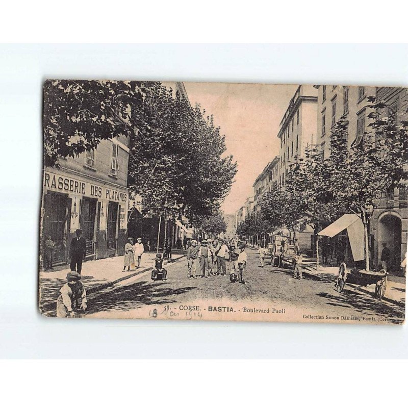 BASTIA : Boulevard Paoli - état