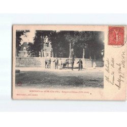 MONTIGNY SUR AUBE : Rempart et Château - état