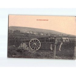 ALOXE CORTON  : Dans les champs - très bon état