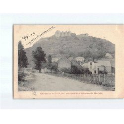 Ruines du Château de Malain - très bon état