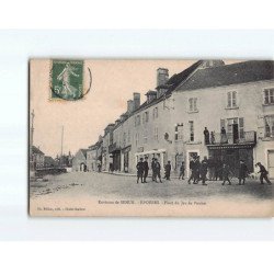 EPOISSES : Place du Jeu de Paume - état