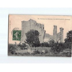 Ruines du Château de MONTAIGUT - très bon état