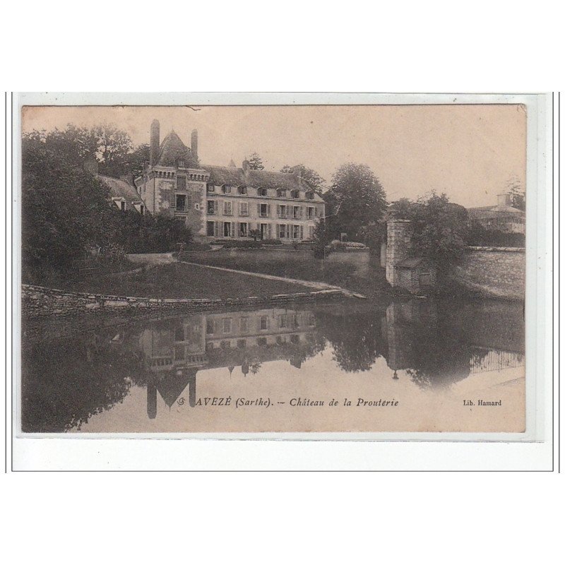 AVEZE - Château de la Prouterie - très bon état AVEZE - Château de la Prouterie - très bon état