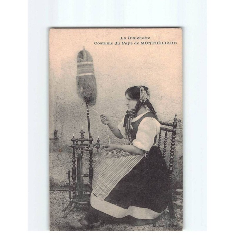 La Diaichotte, Costume du Pays de Montbéliard - très bon état La Diaichotte, Costume du Pays de Montbéliard - très bon état