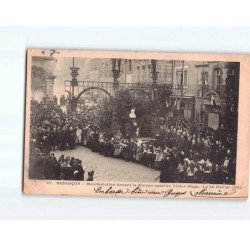 BESANCON : Manifestation devant la maison natale de Victor Hugo, Février 1902 - état