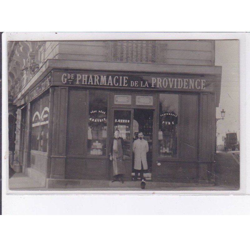 PARIS: à localiser, pharmacie neveu, pharmacie de la providence - très bon état