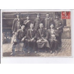 PARIS: à localiser, attelage de livraison, service de la boulangerie - très bon état