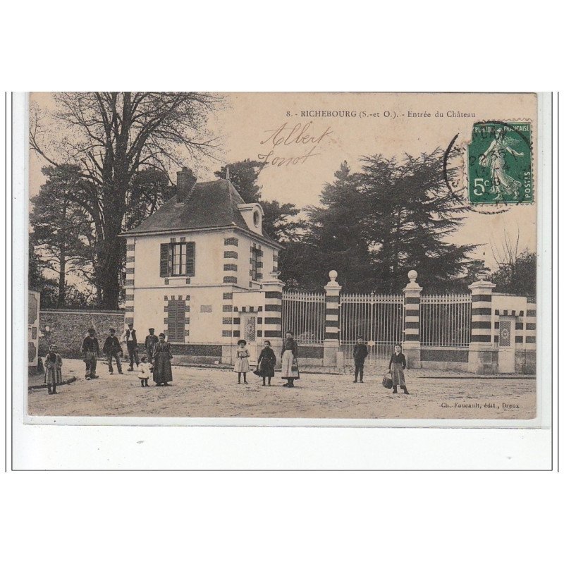 RICHEBOURG - Entrée du Château - très bon état