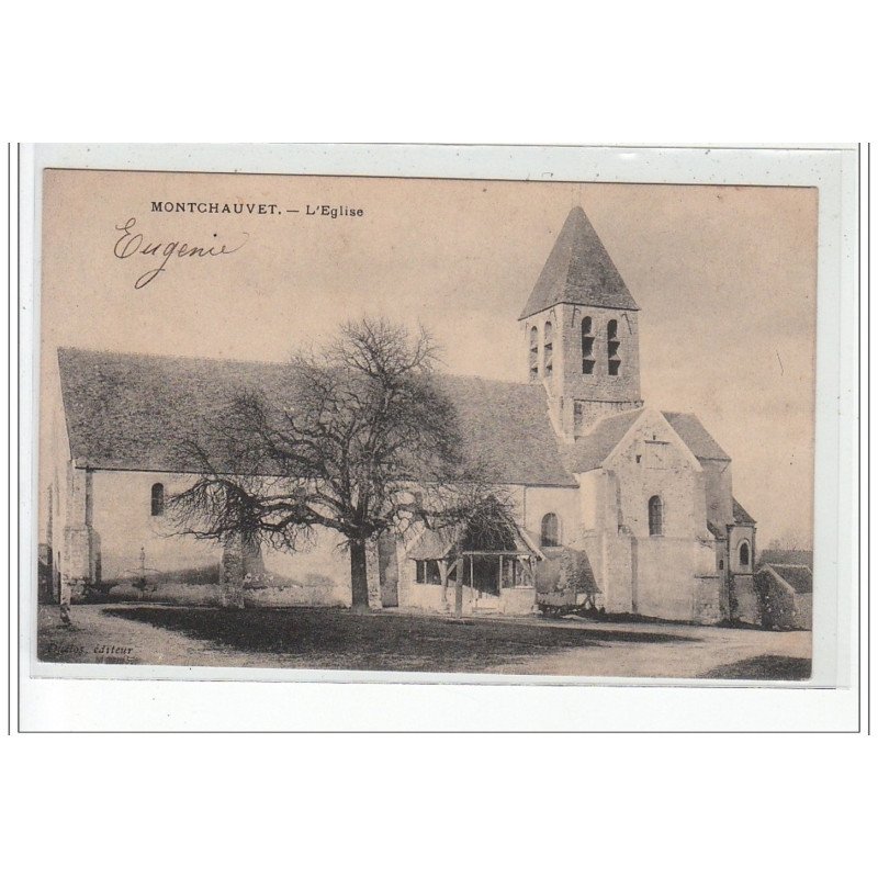 MONTCHAUVET - L'église - très bon état