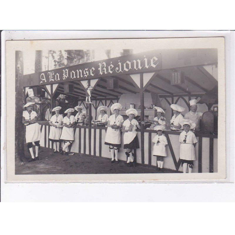 AMBOISE: fête, stand "a la panse rejouie" - très bon état