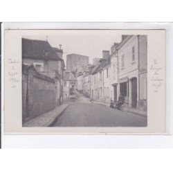 LOCHES: moto, le donjon du château royal - très bon état