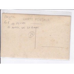 MONTS: pêche, hôtel de la gare, la pédale frénétique 1931 - très bon état
