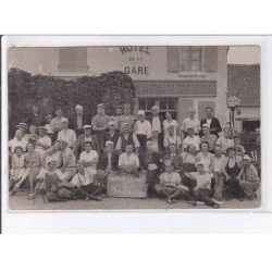 MONTS: pêche, hôtel de la gare - état