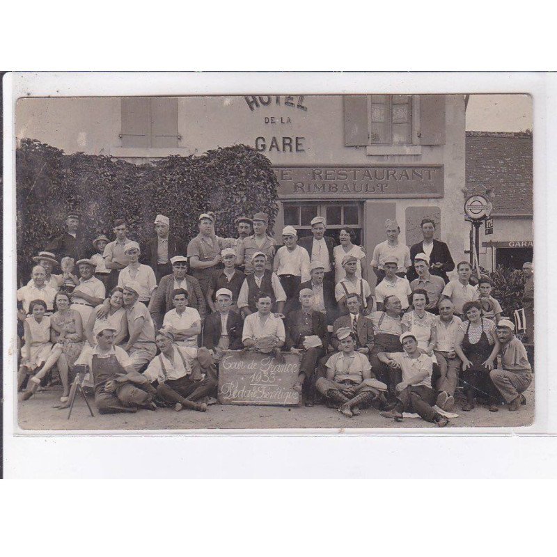 MONTS: pêche, hôtel de la gare - état