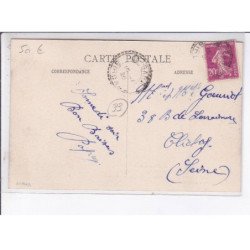 LE BARP: hôtel-restaurant-café veuve dulucq, spécialité de foie gras et de confit - très bon état