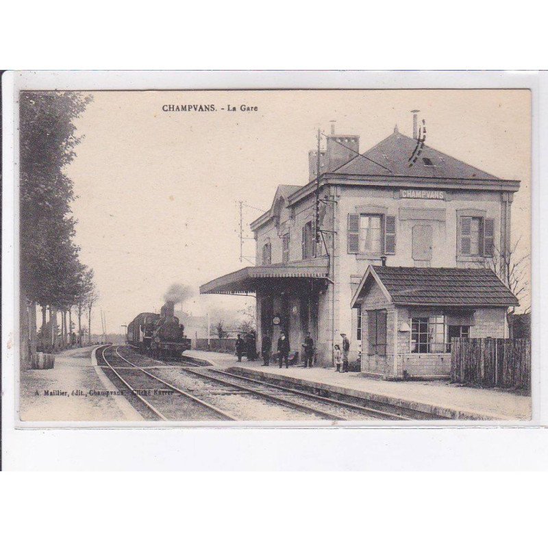 CHAMPVANS: la gare - très bon état
