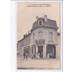 SAINT-SEURIN-de-CADOURNE: épicerie-mercerie en gros J.H. Bouey - très bon état