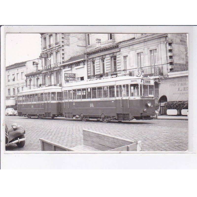 BORDEAUX: tramways 1950 environs - état