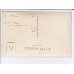 MARSEILLE: incendie du grand hôtel - très bon état