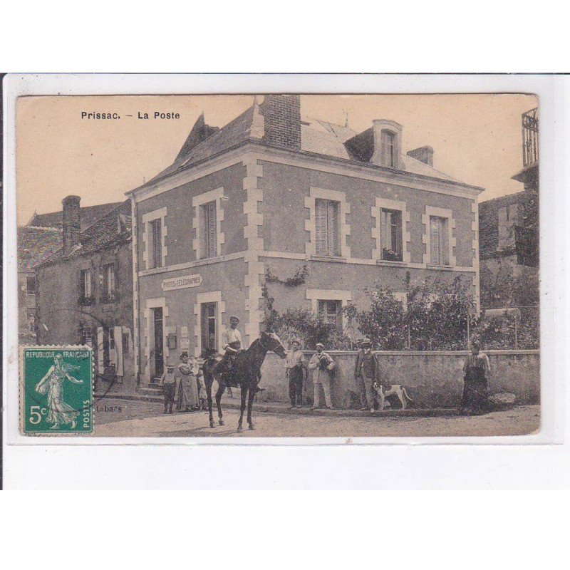 PRISSAC: la poste - très bon état