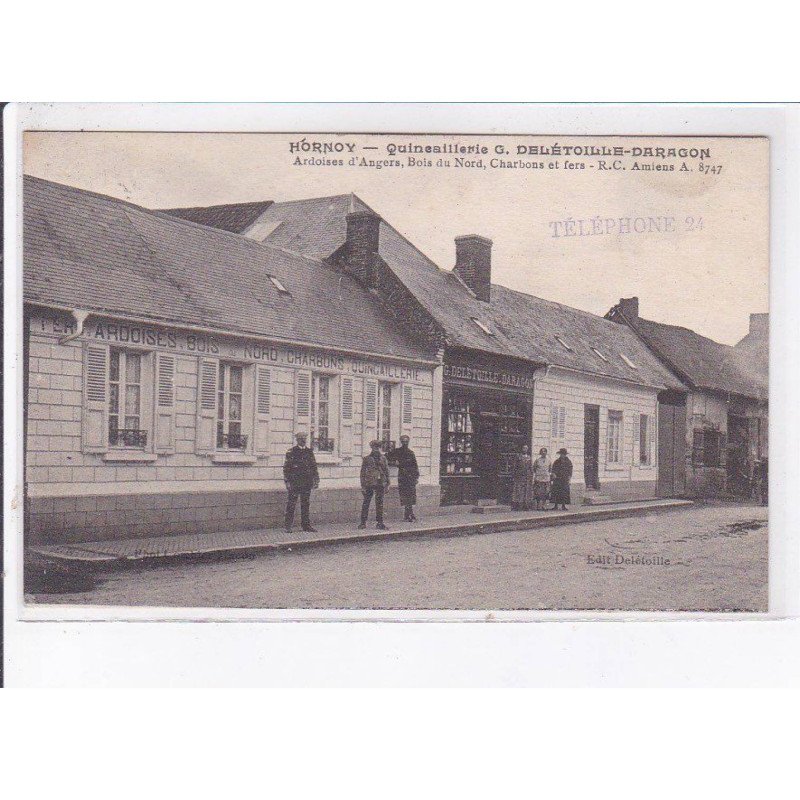 HORNOY: quincaillerie G. Delétoille-daragon - très bon état