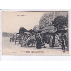 PARIS: 75012, le marché cours de vincenne, pont du chemin de fer de ceinture - très bon état