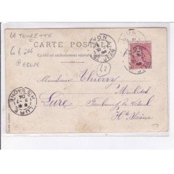 LA TOURETTE: église, personnages - état