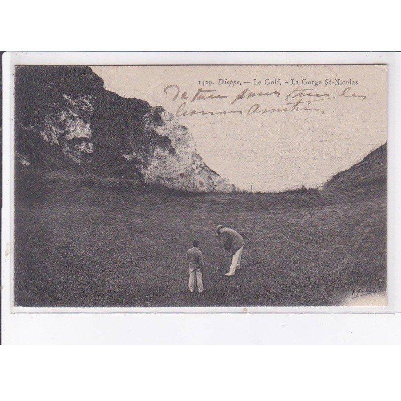 DIEPPE: le golf, la gorge saint-nicolas - très bon état