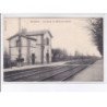 BLUNAY: la gare de melz-sur-seine - très bon état