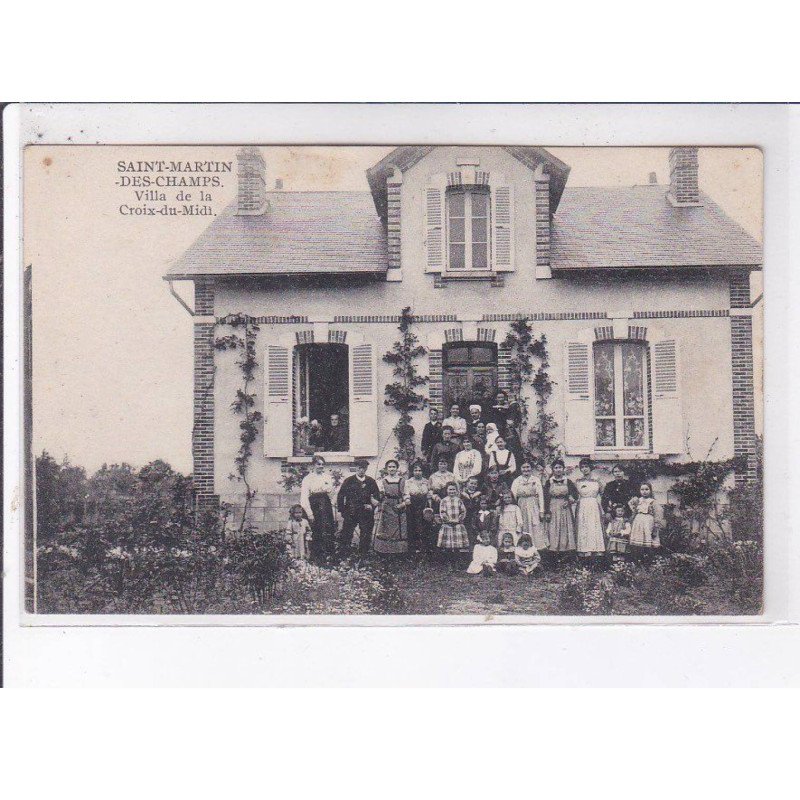 SAINT-MARTIN-des-CHAMPS: villa de la croix-du-midi - très bon état