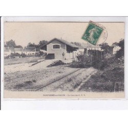 DAMPIERRE-sur-SALON: la gare des C.F.V. - très bon état