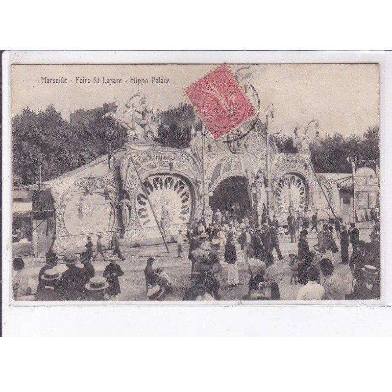 MARSEILLE: foire saint-lazare, hippo-palace, fête foraine - état