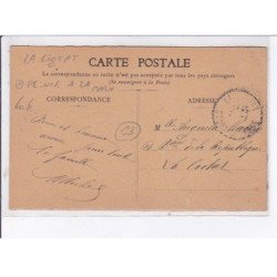 LA CIOTAT: peinte à la main, temps d'orage - très bon état