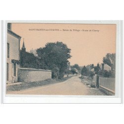 SAINT MARTIN SUR OUANNE - Entrée du village - Route de Charny - très bon état