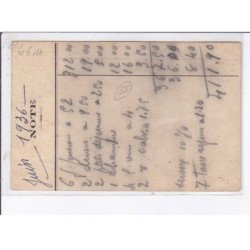 SAINT-MALO: hôtel-restaurant des familles, J. Schlouppe, face le marché aux légumes - état