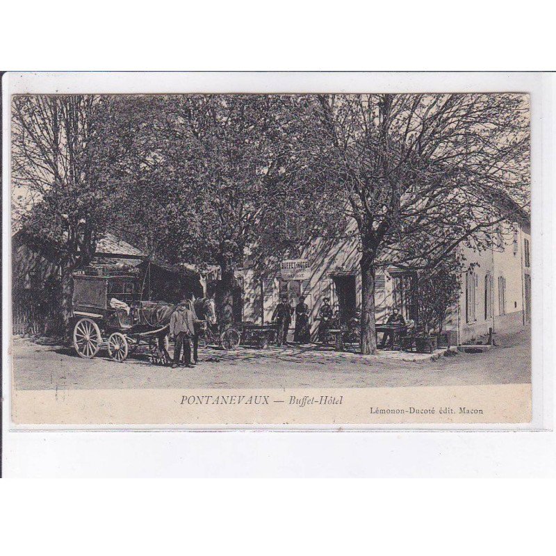 PONTANEVAUX: buffer-hôtel - état