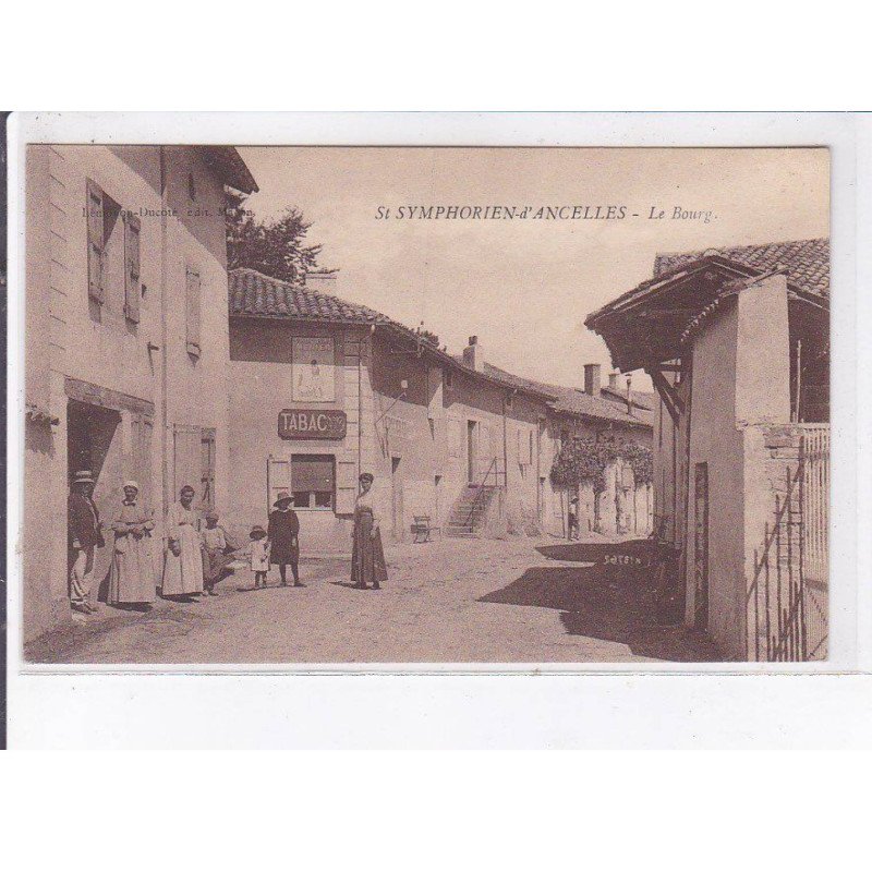 SAINT-SYMPHORIEN-D'ANCELLES: le bourg - très bon état
