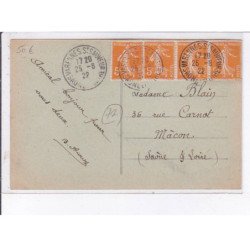 VARENNES-SAINT-SAUVEUR: inauguration du monument, retour du défilé après la cérélonie - très bon état