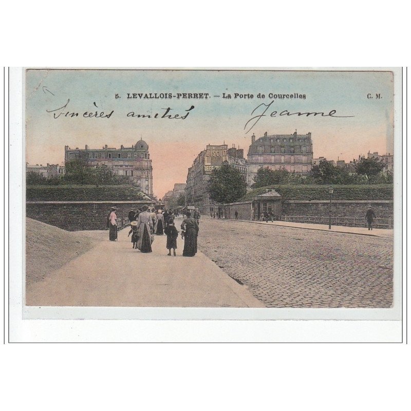 LEVALLOIS PERRET - La Porte de Courcelles - état