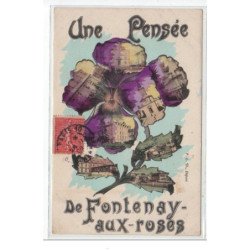 Une pensée de FONTENAY AUX ROSES - très bon état