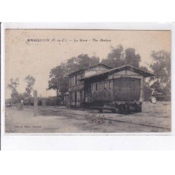 MARQUION: la gare, the station - état