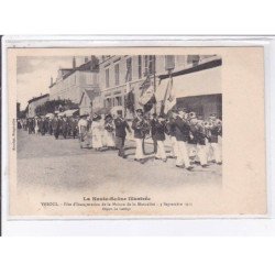 VESOUL: fête d'inauguration de la maison de la mutualité 1911, départ du cortège - très bon état