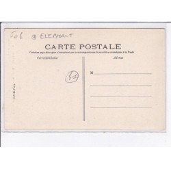 CHAUMONT-sur-LOIRE: le pont-levis, éléphant - très bon état