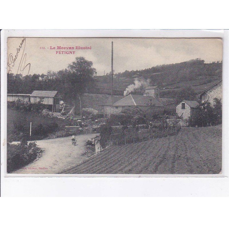 FETIGNY: vue du village - très bon état