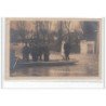 ASNIERES Inondée Janvier 1910 - Les sauveteurs - CARTE PHOTO - très bon état